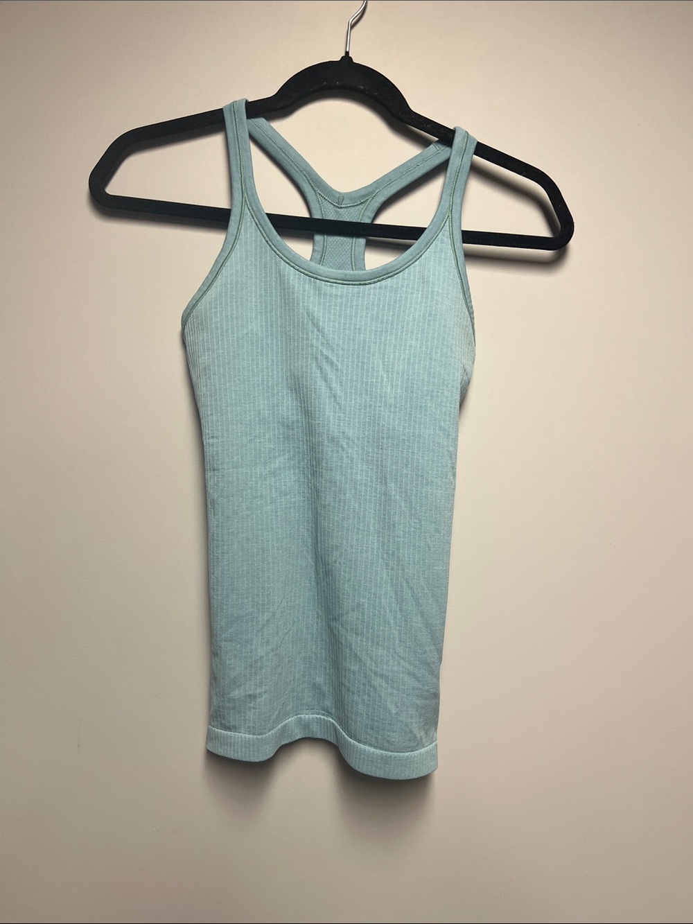 lululemon athletica Seafoam Ribbed Racerback Tank